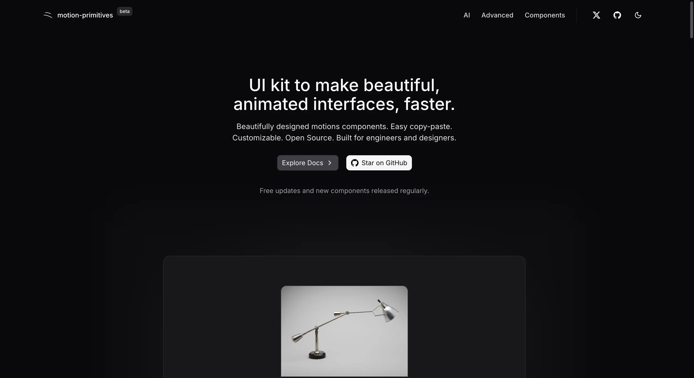 Motion Primitives homepage