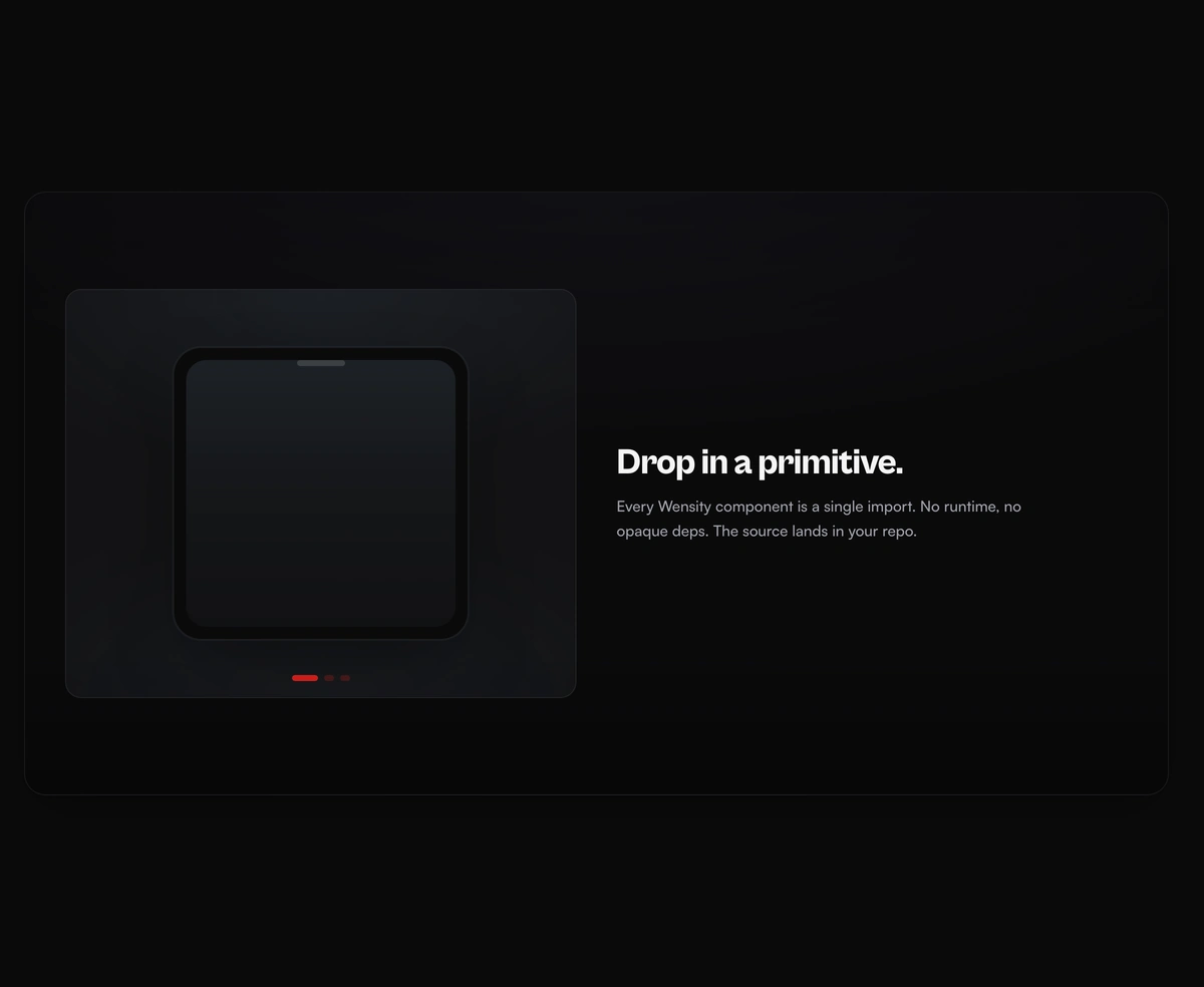 Apple-Style Sticky Scroll component preview