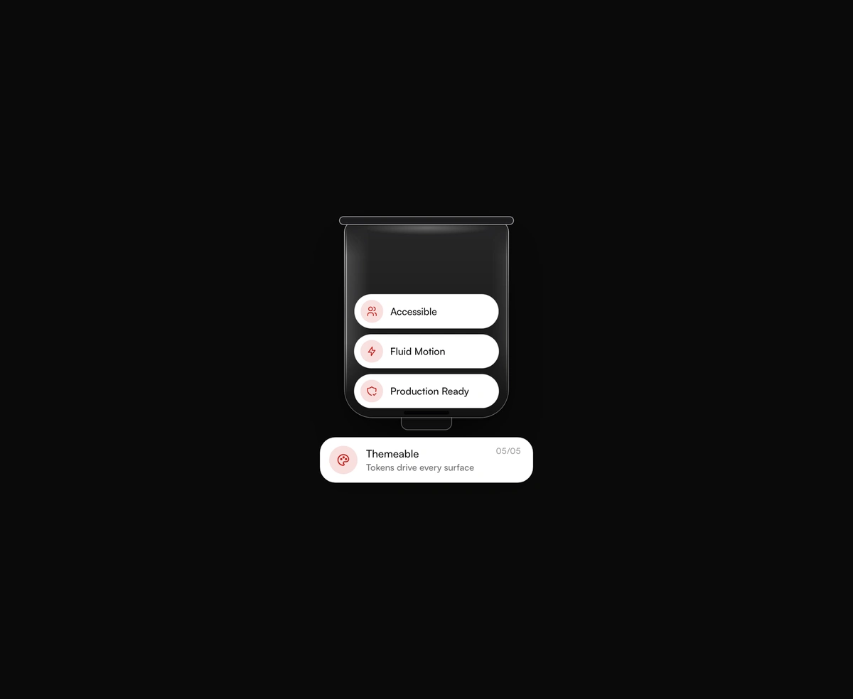 Glass Capsule Stack component preview