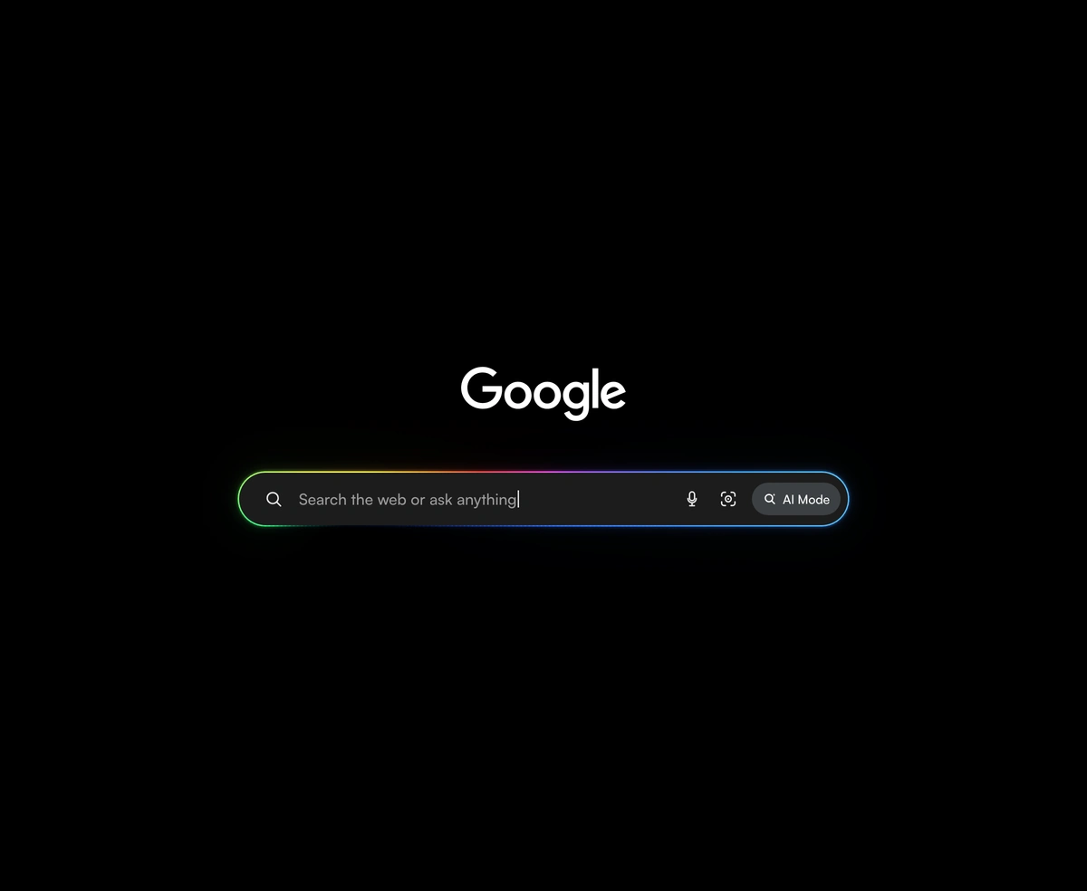 Google Search component preview