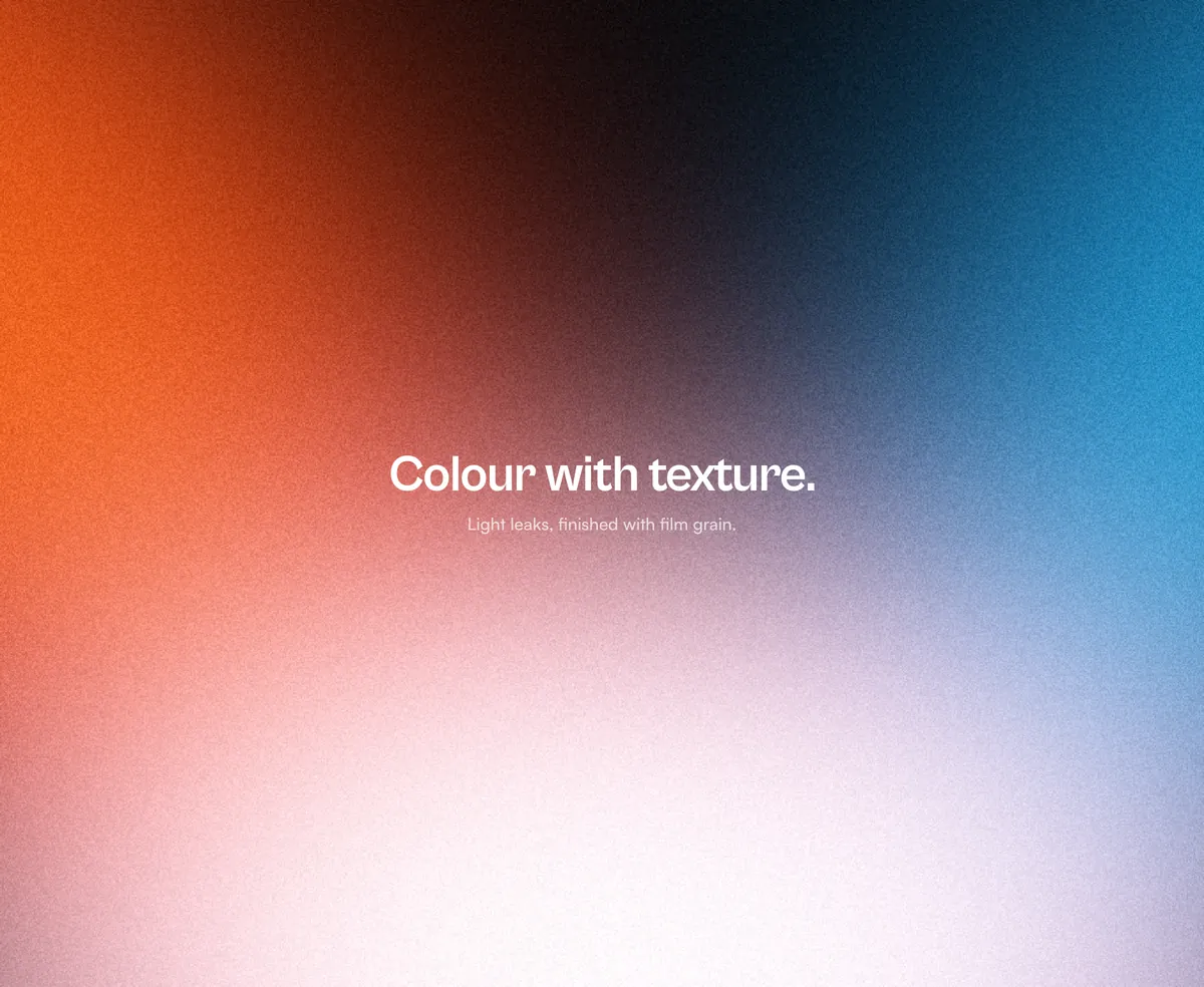 Gradient Grain component preview