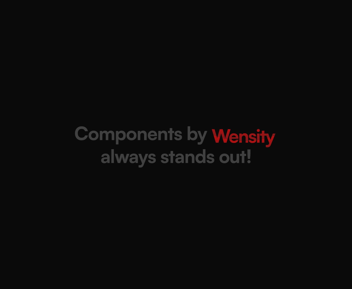 Line Fill Text component preview
