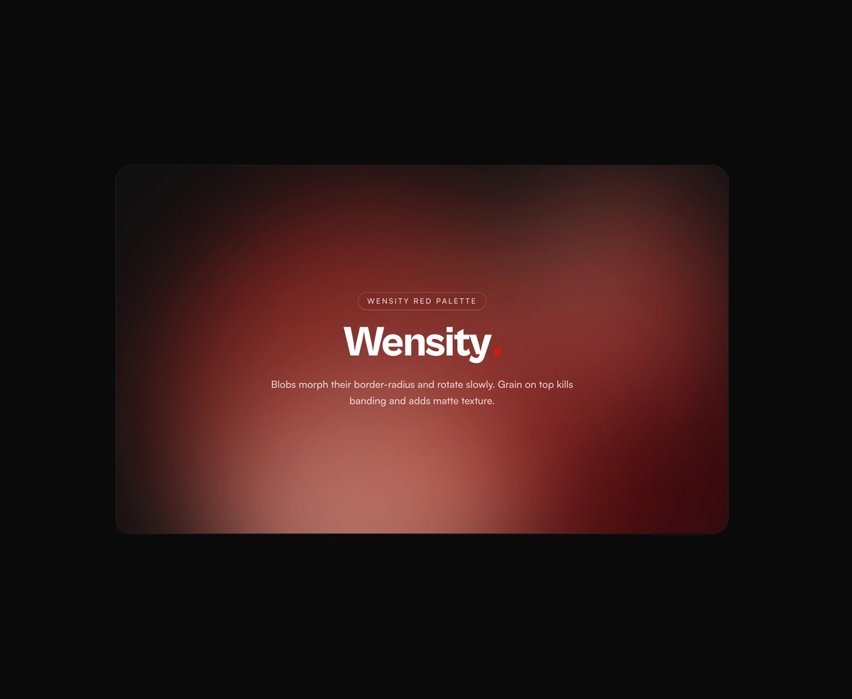 Morphing Shape Background component preview