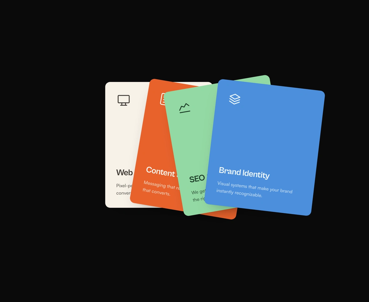 Scroll Stack component preview