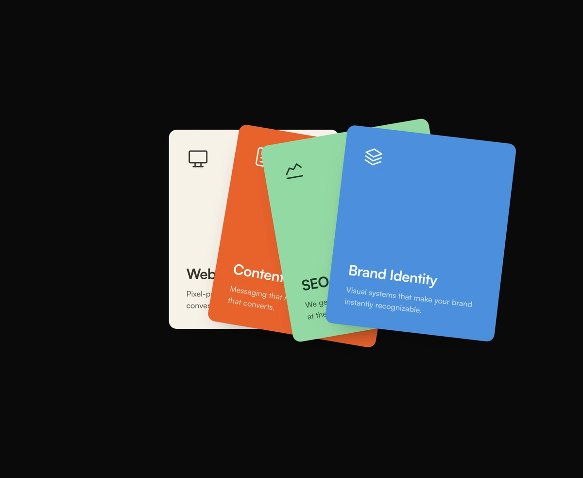 Scroll Stack component preview