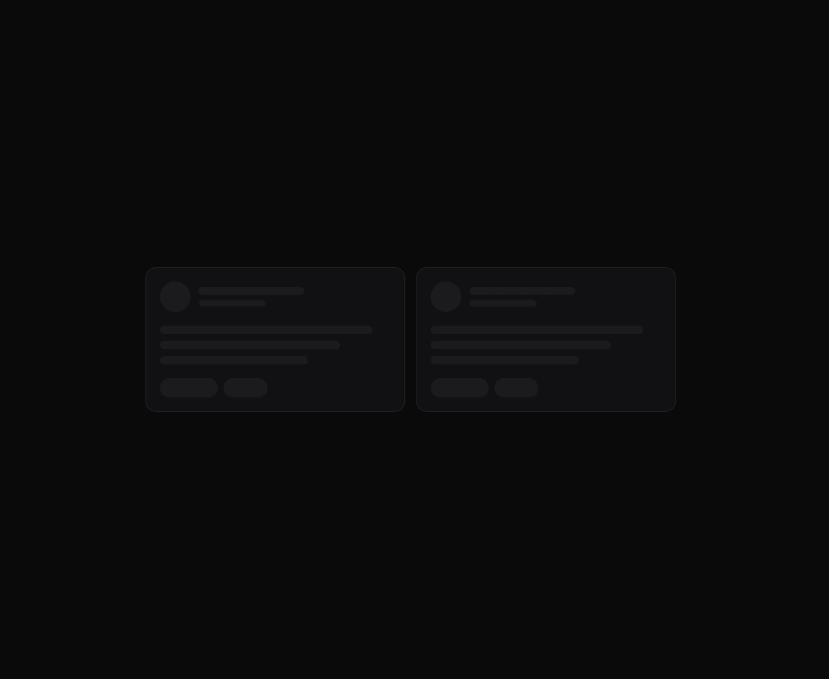 Shimmering Skeleton Wrapper component preview