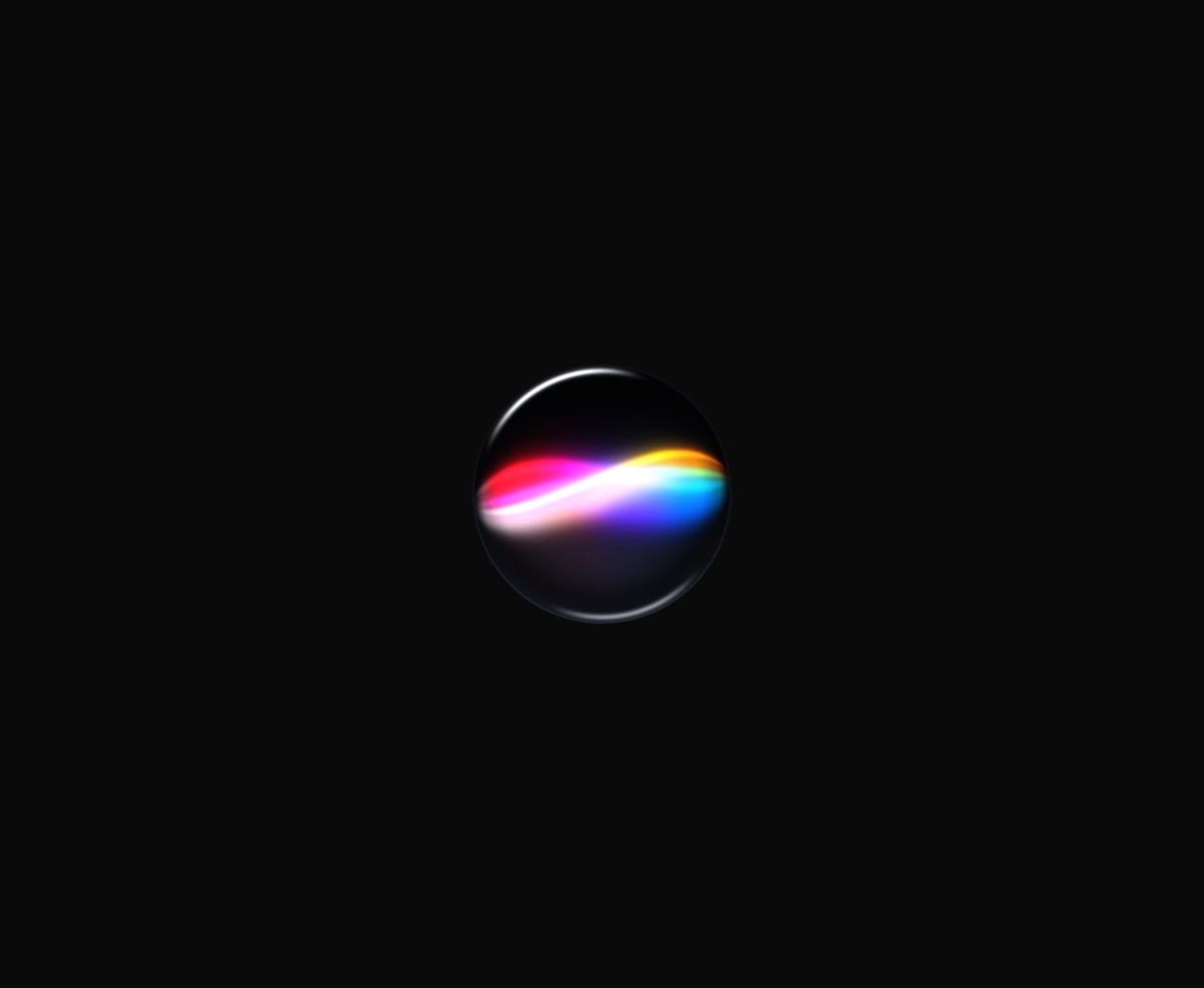 Siri Orb component preview